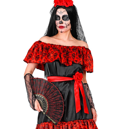 Widmann SRL Kanten waaier rood