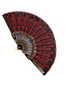 Widmann SRL Kanten waaier rood