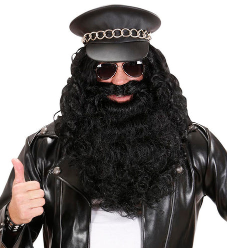 Widmann SRL Kapiteinsbaard zwart piraat