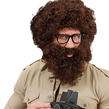 Widmann SRL Karakterpruik bruin met baard