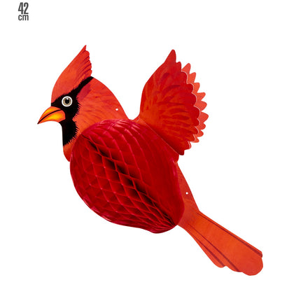 Widmann SRL Kardinaal vogel decoratie