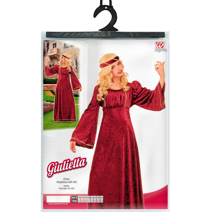 Widmann SRL Kasteel prinsessen kostuum Giuliette kind