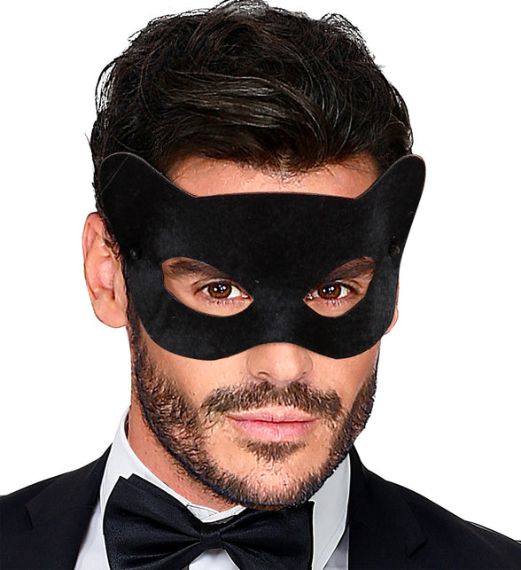 Widmann SRL Katten oogmasker zwart Lucy