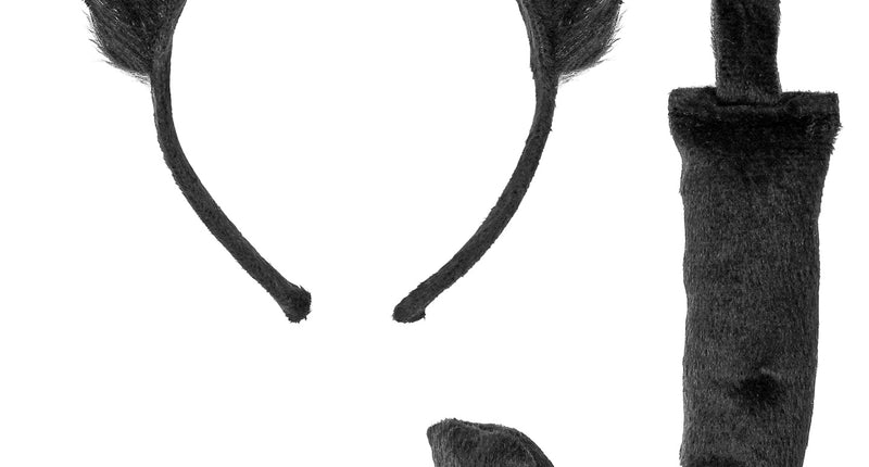 Widmann SRL Katten set, diadeem en staart