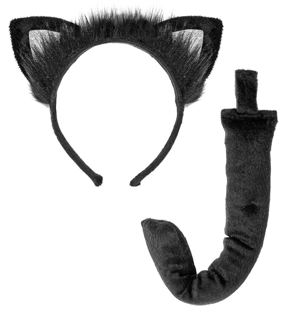 Widmann SRL Katten set, diadeem en staart