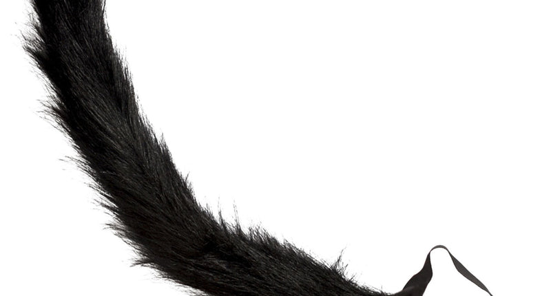 Widmann SRL Kattenstaart pluche zwart