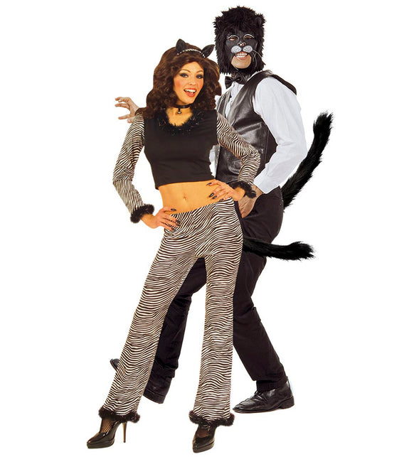 Widmann SRL Kattenstaart pluche zwart