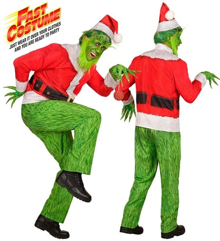 Widmann SRL Kerst monster kostuum Grinch