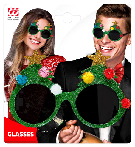 Widmann SRL Kerstboom bril voor kerstmis