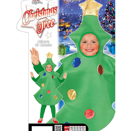 Widmann SRL Kerstboom kostuum kind