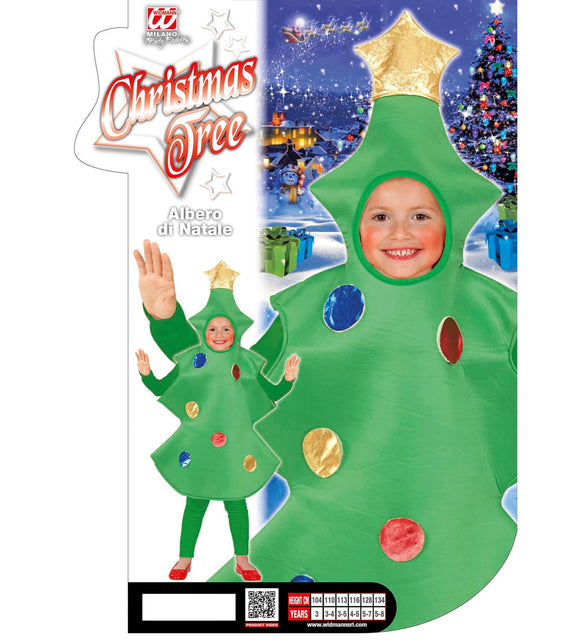 Widmann SRL Kerstboom kostuum kind