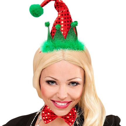 Widmann SRL Kersthoedje met strikje