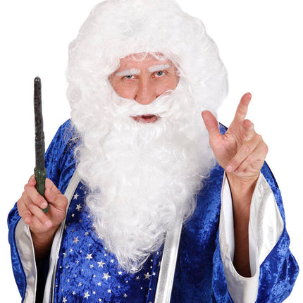 Widmann SRL Kerstman baard of sinterklaas baard