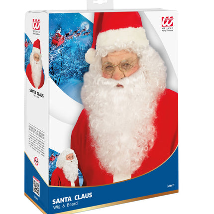 Widmann SRL Kerstman baard set luxe