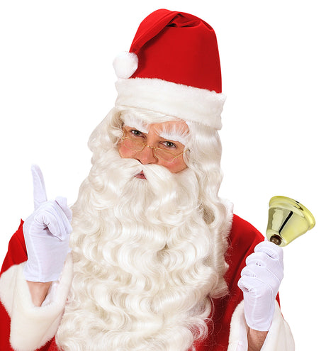 Widmann SRL Kerstman bel santa 15 cm