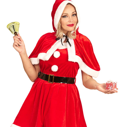 Widmann SRL Kerstman bel santa 15 cm