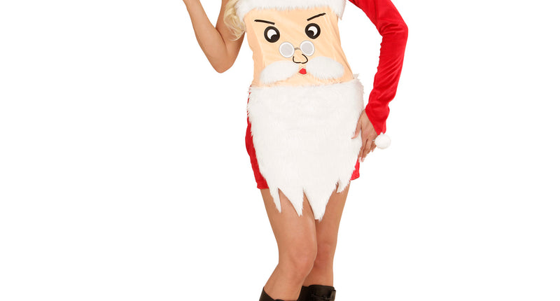 Widmann SRL Kerstman jurkje dames