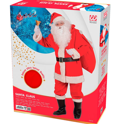 Widmann SRL Kerstman pak deluxe Santa