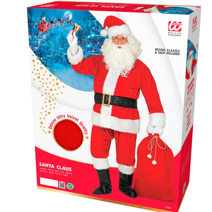 Widmann SRL Kerstman pak deluxe Snowy