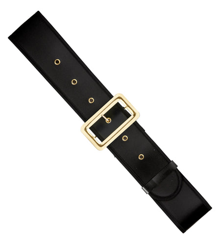 Widmann SRL Kerstman riem lederlook zwart