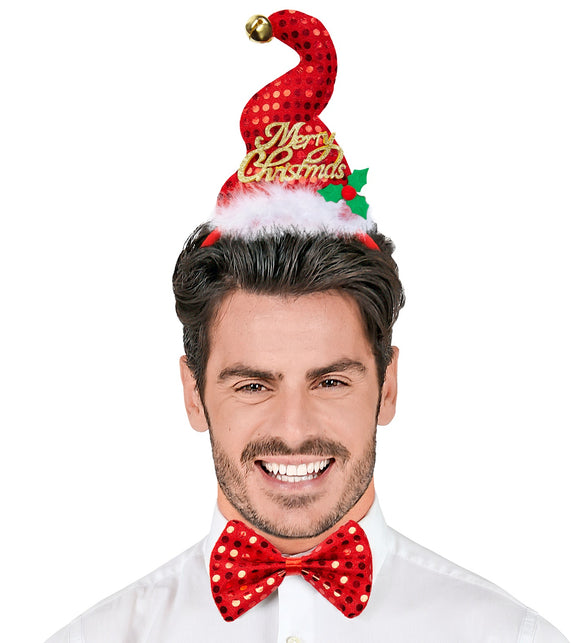 Widmann SRL Kerstmanhoedje met strikje