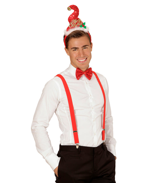 Widmann SRL Kerstmanhoedje met strikje