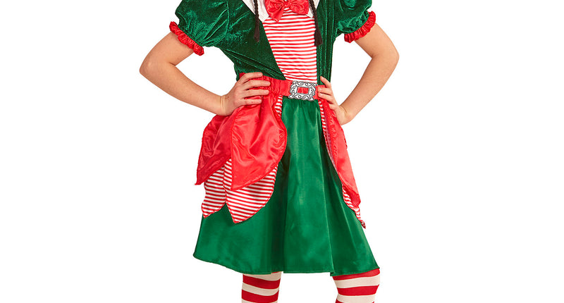 Widmann SRL Kerstmannen hulpje Elf met oortjes voor kids