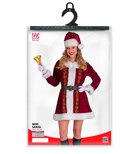 Widmann SRL Kerstvrouw jurk Claus