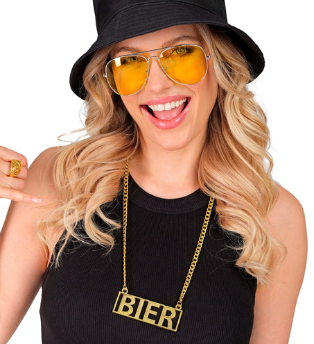 Widmann SRL Ketting bier goud