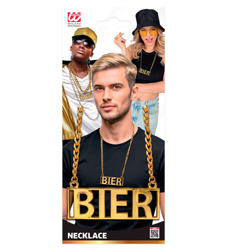 Widmann SRL Ketting bier goud