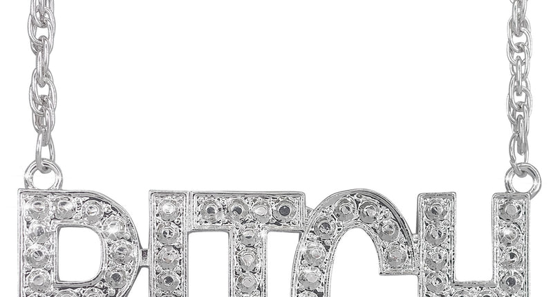 Widmann SRL Ketting bitch zilver