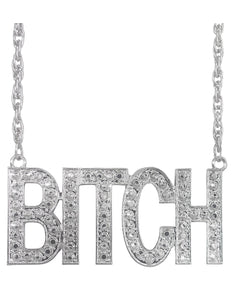 Widmann SRL Ketting bitch zilver