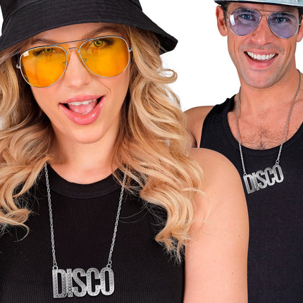 Widmann SRL Ketting disco zilver