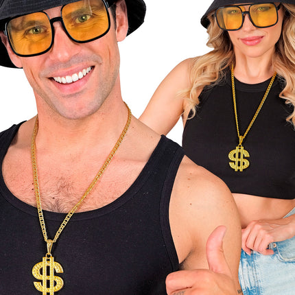 Widmann SRL Ketting dollar goud