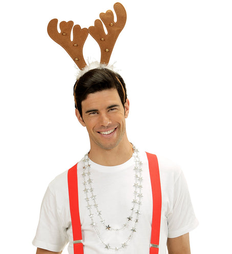 Widmann SRL Ketting kerststerren zilver