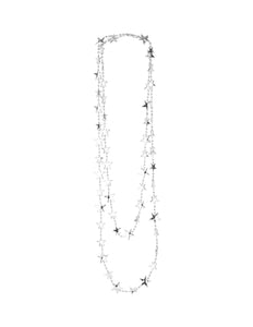 Widmann SRL Ketting kerststerren zilver