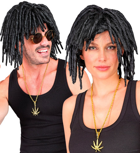 Widmann SRL Ketting Marijuana- cannabis goud