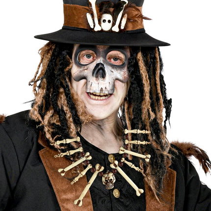 Widmann SRL Ketting met botten en schedels