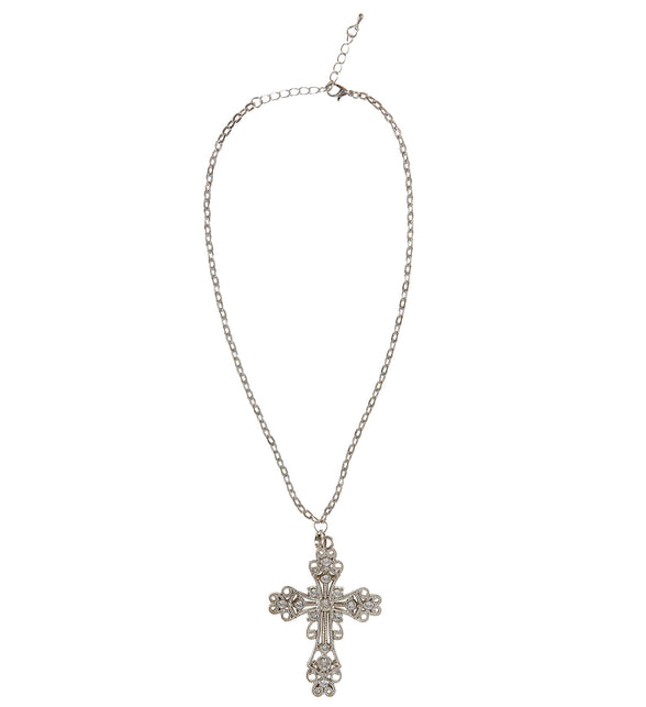 Widmann SRL Ketting met kruis zilver