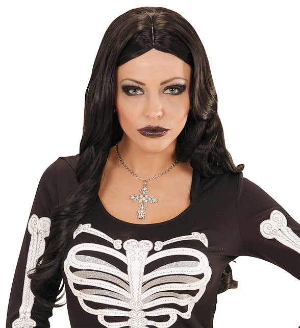 Widmann SRL Ketting met kruis zilver