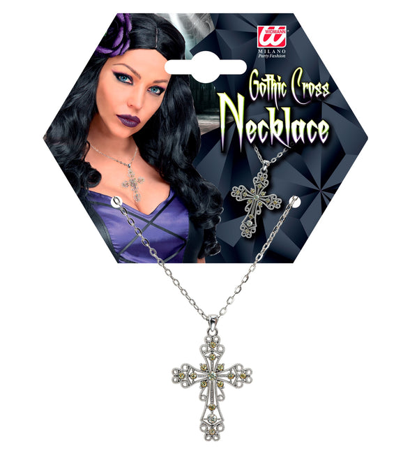 Widmann SRL Ketting met kruis zilver