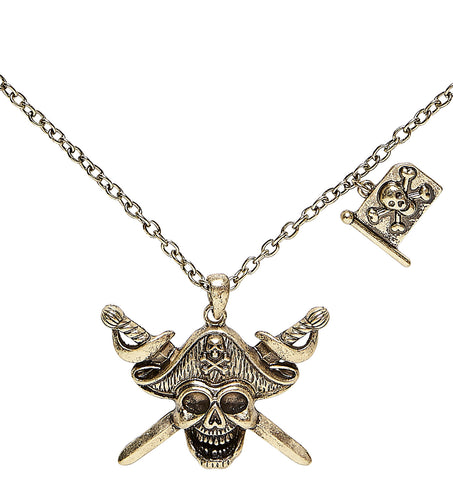Widmann SRL Ketting piraten zwaard/vlag