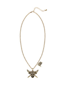 Widmann SRL Ketting piraten zwaard/vlag