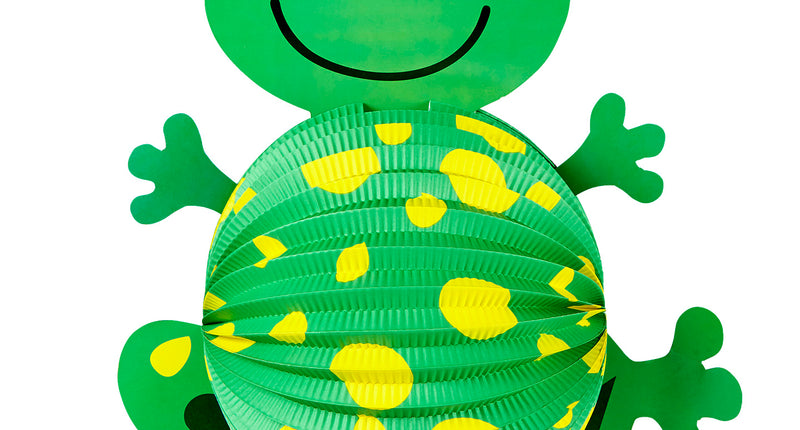 Widmann SRL Kikker lampion als decoratie