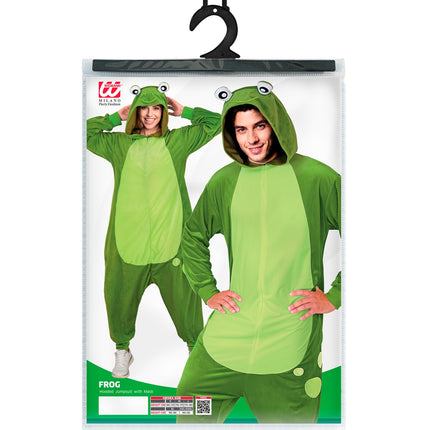 Widmann SRL Kikker pak pluche unisex