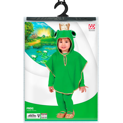 Widmann SRL Kikker poncho kinderen