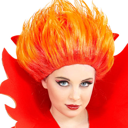 Widmann SRL Kinder Pruik Vlammend Vuur