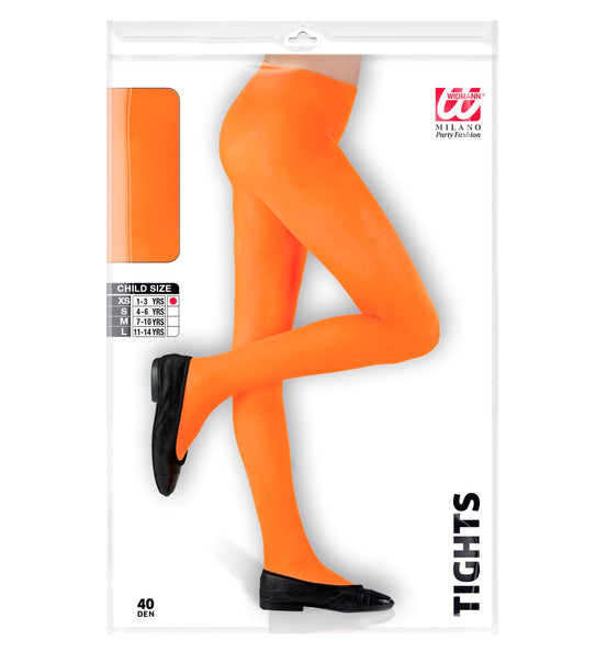 Widmann SRL Kinderpanty oranje