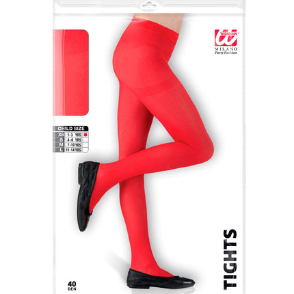 Widmann SRL Kinderpanty rood