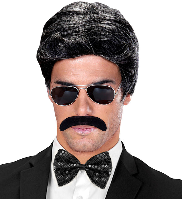 Widmann SRL Klassieke nep snor zwart